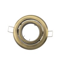 Vestavná bodová svítidla - Podhledový rámeček R55-BR/M matná mosaz