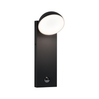 Nástěnná - P 94739 LED venkovní nástěnné svítidlo Puka IP44 kruhové 110x125mm 3000K 8,5W 230V antracit hliník - PAULMANN