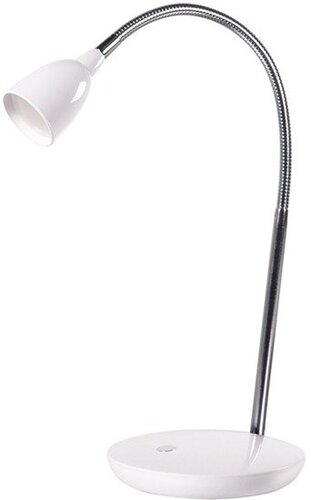 Stolní lampy pracovní - SOL WO32-W LED stolní lampička 2,5W 3000K bílá, podstavec - SOLIGHT - foto 1