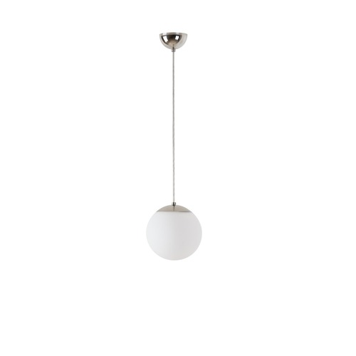 Koule - OS ADR60832 ADRIA S1 závěsné skleněné svítidlo nerez / bílá IP40 4000 K 8W LED - OSMONT - foto 1