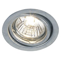 Kruhová - NOR 20299931 Vestavné svítidlo Tip 35W GU10 galvanizovaná ocel - NORDLUX