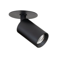 Kruhová - SLC SLC1363 Vestavné stropní LED svítidlo Art 10 W 220-240 V 3000 K stmívatelné 36° Ra90 černé - TLG