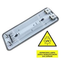 Germicidní - NBB 910320305 NBB VICTORIA IP20 GERMICID UVC 254 nm 2x18W (kompletní zářič UVC)