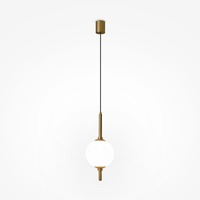 Koule - M Z020PL-L6BS3K Závěsné svítidlo The Sixth Sense 3000K 7W teplá bílá 400lm mosaz kov  - MAYTONI