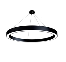 Kruhová - IMPR 950799 Deko-Light závěsné svítidlo Lautaro 1500/100 Down opál M5, 99 W, DALI, 4000 K, černá - DEKOLIGHT
