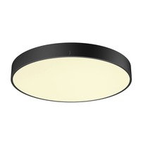 Kruhová - LA 1007304 MEDO® PRO 60 nástěnné a stropní nástavbové svítidlo, kulaté, 3000/4000K, 37W, fáze, 80°, UGR<19, černá - BIG WHITE (SLV)