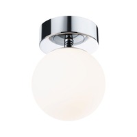 Kruhová - P 71064 Selection Bathroom LED stropní svítidlo Gove IP44 3000K 230V 5W chrom/satén - PAULMANN