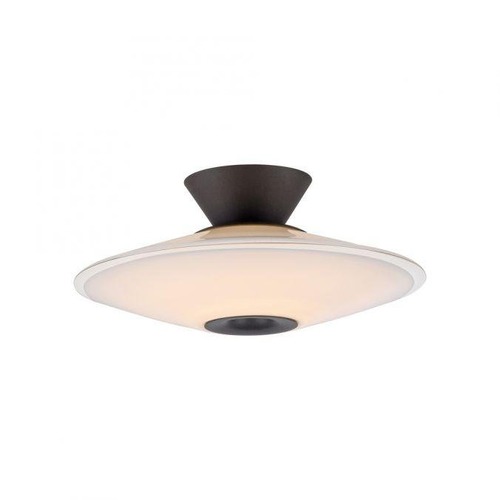 Dekorativní - PN 6282-18 LED stropní svítidlo, ELIPSA, černá, stmívatelné, opálové sklo, 3000K - PAUL NEUHAUS - foto 1