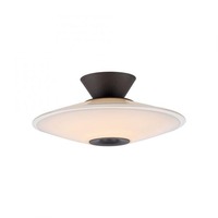 Dekorativní - PN 6282-18 LED stropní svítidlo, ELIPSA, černá, stmívatelné, opálové sklo, 3000K - PAUL NEUHAUS