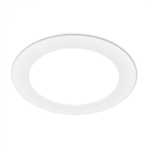 Kruhová - BRI 7995016 LED vestavné bodové svítidlo – pr.220mm, ploché, 18W, 230V, 18W, neutrální bílá, bílé - BRILONER - foto 1