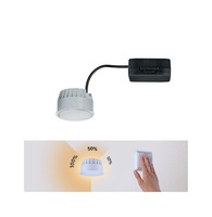 LED moduly - P 93072 LED Modul vestavné svítidlo 3-krokové-stmívatelné Nova Coin kruhové 50mm Coin 6W 230V 4000K satén - PAULMANN