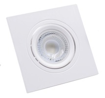 Hranatá - CEN KLISS SPOT KLIK čtvercový hluboký pro MR16 nebo GU10 IP20 - CENTURY