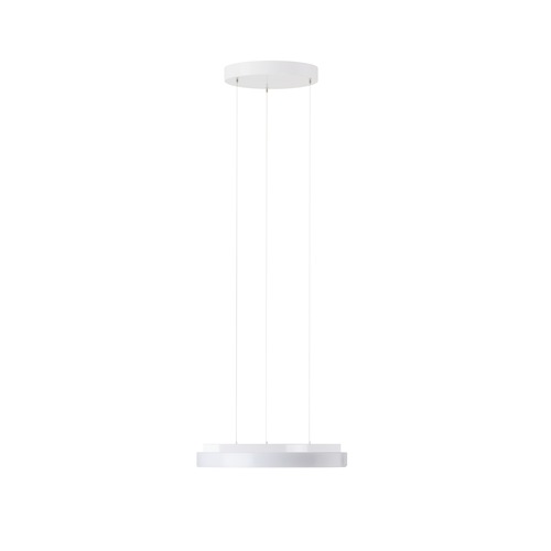 Kruhová - OS COR72800 CORVUS LE1 závěsné plastové svítidlo bílá IP40 4000 K 25W LED - OSMONT - foto 1