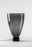 Stolní lampy dekorační - BRO PC00983-BIANCO Stolní lampa LIGHTLINE L-H v.60cm 5W LED GU10 230V - BROKIS A