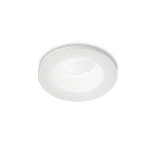 Zapuštěná - ILUX 252025 LED Stropní zápustné bodové svítidlo Ideal Lux ROOM-65 ROUND WH 252025 8W 800lm 3000K IP65 9,8cm kulaté bílé - IDEALLUX - foto 1
