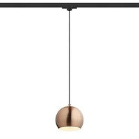 Svítidla - RED R13977X VÝPRODEJ VZORKU - AGNETA pro tříokr. lištu závěsná česaná měď 230V E27 40W - RED - DESIGN RENDL
