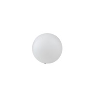 Dekorační - FAN I-GECO-SFERA-E-L30 Venkovní svítidlo Geco, bílá, 1 x E27, IP65, výška 30 cm, kabel 250 cm - FANEUROPE