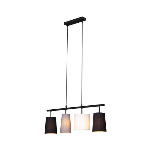 Podélná - BRILO 4025-045 Závěsné svítidlo, 74 cm, max. 40 W, černá - BRILO - foto 1