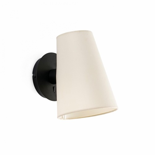 Dekorativní - FARO 20031-88 LUPE černá/béžová stolní lampa - FARO - foto 1