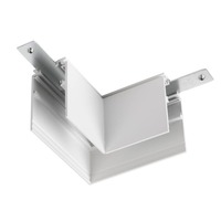 Lištové Magnetic SLV - LA 1006584 L-spojka mechanická 48 V TRACK, pro nástavbovou lištu hlub., vpravo, bílá - BIG WHITE (SLV)