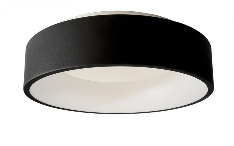 Kruhová - IMPR 348181 Deko-Light stropní přisazené svítidlo Sculptoris 400 mm, 30,0 W, 3000/4000 K, černá 220-240V AC/50-60Hz 30,00 W 3000/4000 K 2000 lm tmavě černá RAL 9005 - foto 1