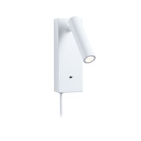 Dekorativní - P 71108 LED nástěnné svítidlo 3-krokové-stmívatelné Hulda USB C 3000K 230V 2,5W stmívatelné bílá mat - PAULMANN