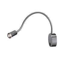 S ramenem - LA 146682 Bodové svítidlo DIO FLEX chrom teplá bílá 230V/350mA LED 1 - BIG WHITE (SLV)