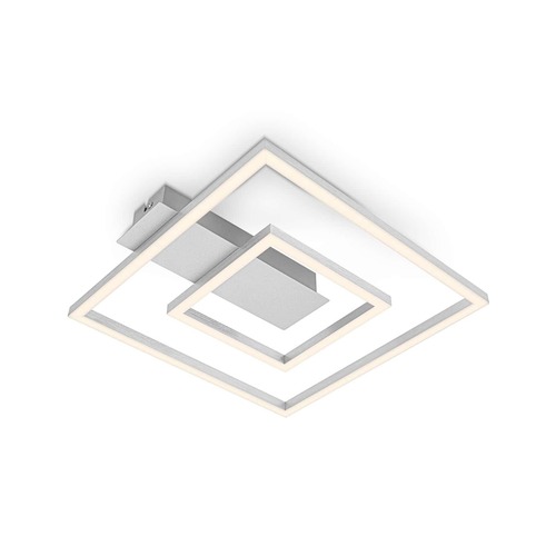 Hranatá - BRILO 3772019 LED stropní svítidlo, 32 cm, 22W, 100lm, hliník - BRILO - foto 1