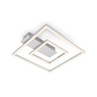 Hranatá - BRILO 3772019 LED stropní svítidlo, 32 cm, 22W, 100lm, hliník - BRILO