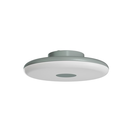 Kruhová - OS ZET60004 ZETA 1 FP stropní/nástěnné plastové svítidlo šedá / bílá - šedá IP40 3000 K 31W LED - OSMONT - foto 1