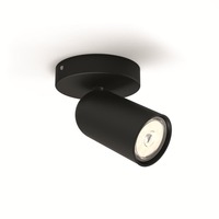 Bodová - PH 50581/30/PN Bodové svítidlo Philips Pongee 50581/30/PN černé 1x max.10W - PHILIPS (915005530701)