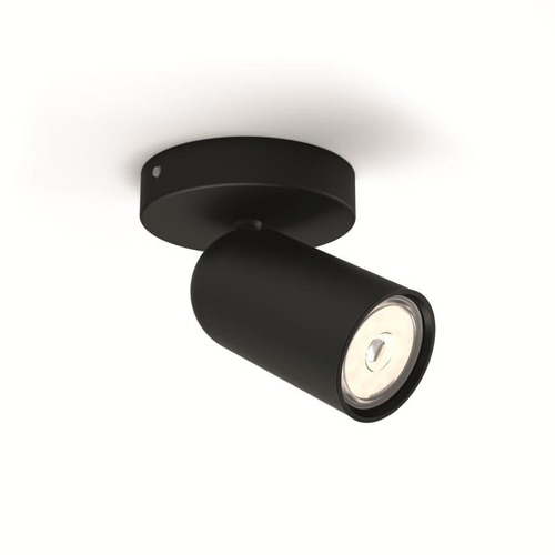 Bodová - PH 50581/30/PN Bodové svítidlo Philips Pongee 50581/30/PN černé 1x max.10W - PHILIPS (915005530701) - foto 1