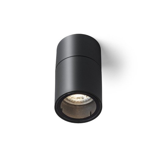 Přisazená - RED R13633 SORANO stropní černá plast 230V LED GU10 8W IP44 - RED - DESIGN RENDL - foto 1