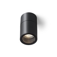 Přisazená - RED R13633 SORANO stropní černá plast 230V LED GU10 8W IP44 - RED - DESIGN RENDL
