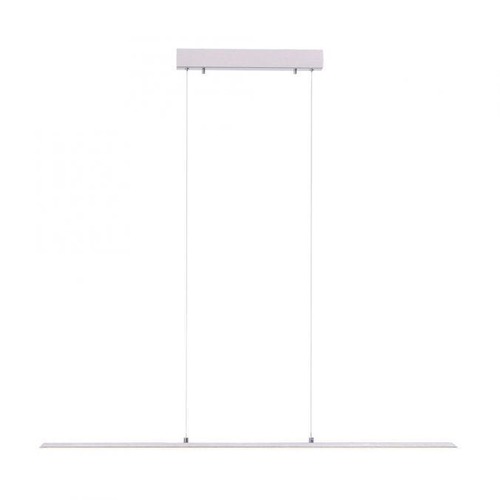 Podélná - PN 8375-55 Svítidlo závěsné PURE-LITE LED 100cm s nastavitelnou barvou světla 2700/3800/5000K a bezdotykovým stmívačem hliník - PAUL NEUHAUS - foto 1