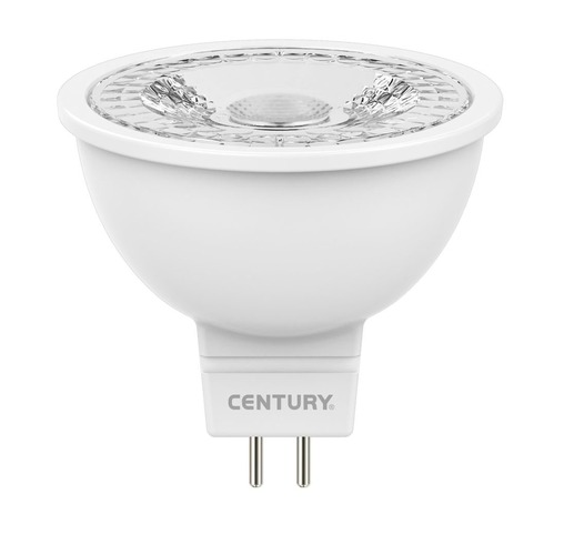 GU5,3 - CEN LX60-065340 LED SPOT LEXAR 60 MR16 5W GU5,3 4000K 350Lm 60d 50x46mm IP20  - CENTURY - foto 1