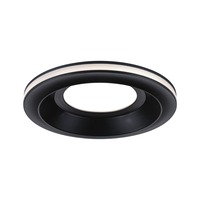 Koupelnová - P 92251 LED vestavné svítidlo Sormus samostatné svítidlo IP65 kruhové 100mm 4,8W / 1,5W / 230V 3000K černá - PAULMANN