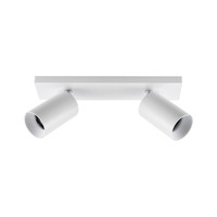 Bodová - IMPR 348247 Deko-Light stropní přisazené svítidlo - Can Tilt hranaté, 2x 7,5 W GU10, bílá - LIGHT IMPRESSIONS