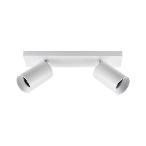 Bodová - IMPR 348247 Deko-Light stropní přisazené svítidlo Can Tilt hranaté, 2x 7,5 W GU10, bílá - LIGHT IMPRESSIONS - foto 1