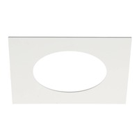 Pojistky, baterie, startéry - LA 1006142 Numinos® S montážní rámeček hranatý 160/100 mm bílý - BIG WHITE (SLV)