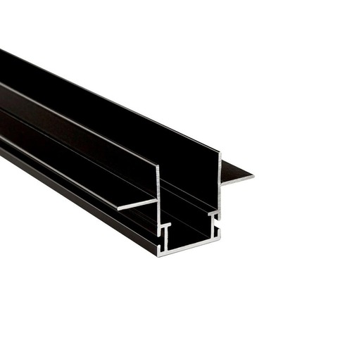 Al profily k zapuštění - IMPR 970827 Deko-Light Combo vestavný montážní profil s křídly, 13mm, 3m černá - LIGHT IMPRESSIONS - foto 1