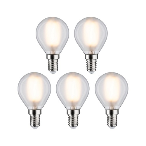 E14 - P 29097 Filament 230V LED kapka E14 5x4,8W 2700K mat - PAULMANN - foto 1