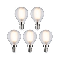 E14 - P 29097 Filament 230V LED kapka E14 5x4,8W 2700K mat - PAULMANN
