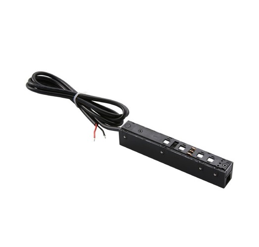 Lištové INTEC 48V - FAN DAVINCI-NEST Příslušenství - elektrická připojka Davinci, černá, pro lištu Davinci, 15,3 x 2,8 x 2,2 cm - FANEUROPE - foto 1