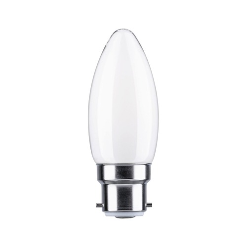 B22d - P 28898 LED svíčka B22d 230V 4,7W 2700K opál - PAULMANN - foto 1