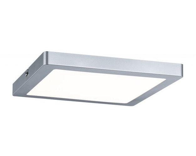 Hranatá - P 70866 Atria LED panel hranatý 20W matný chrom stmívatelný - PAULMANN - foto 1