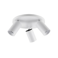 Bodová - IMPR 348255 Deko-Light stropní přisazené svítidlo Can Tilt kulaté, 3x 7,5 W GU10, bílá