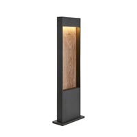 Sloupková - LA 1002957 FLATT POLE 65 Outdoor, stojací LED svítidlo, 3000K, IP65, antracitové/hnědé - BIG WHITE (SLV)