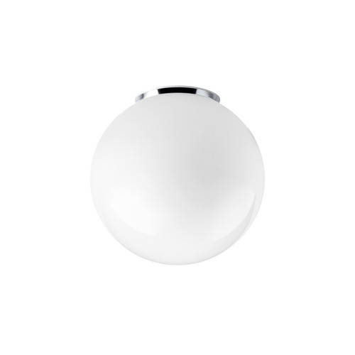 Kruhová - OS SKA68921 SKAT 2 stropní/nástěnné plastové svítidlo chrom / bílá IP65 4000 K 20W LED - OSMONT - foto 1