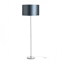 Stojací lampy - RED R14083 NYC/RON 40/25 stojanová Monaco petrolejová/stříbrné PVC/chrom 230V E27 11W - RED - DESIGN RENDL